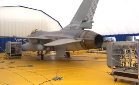 F-16 Interior/Exterior contaminant mitigation demo.