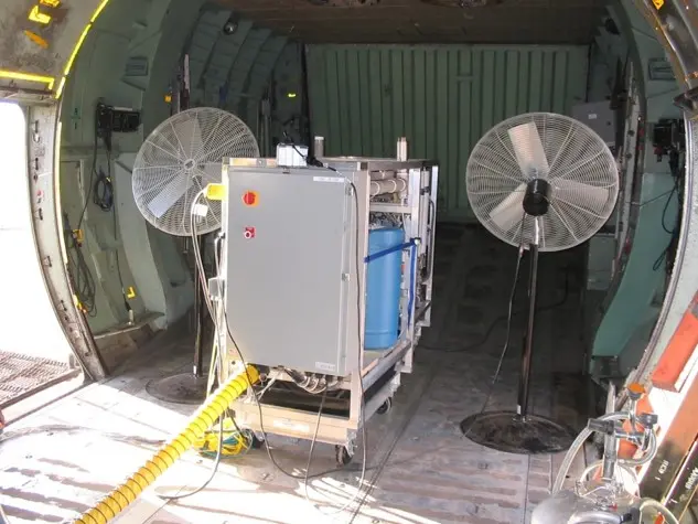Aircraft chemical decontamination field demo’s TCRWADS & JSF.
