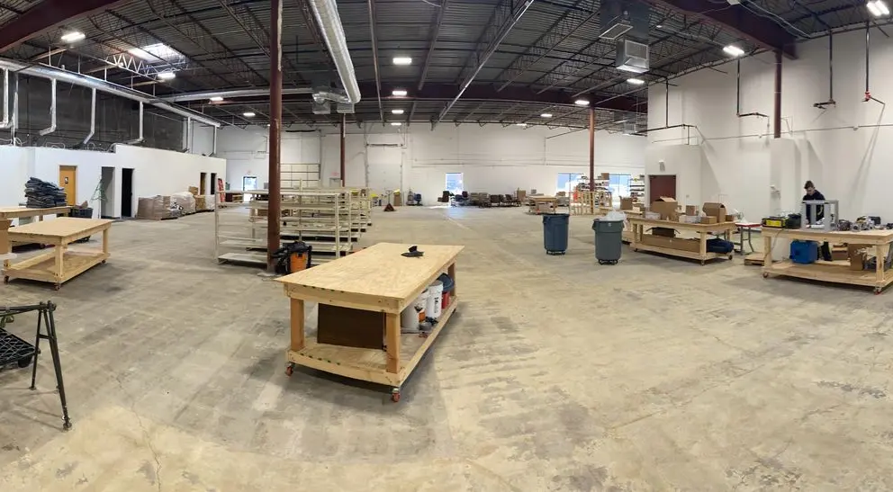 M2DCON facilities and warehouse space.